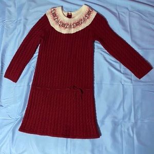 Janie & Jack 2007 sweater dress size 6